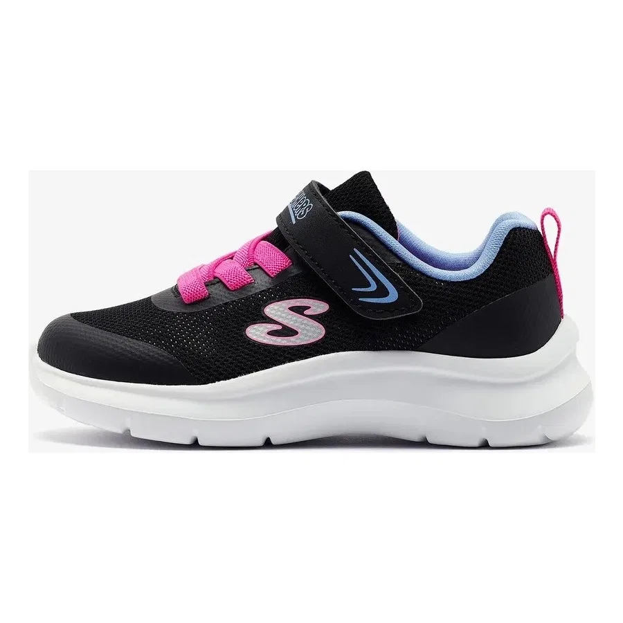 Детские спортивные кроссовки с амортизацией Skech Fast Skechers, Черный