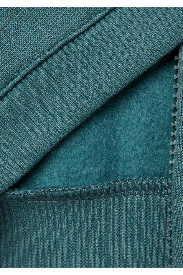 Детские свитшот для мальчиков с принтом United Colors Of Benetton, Gray-Green — фото 3