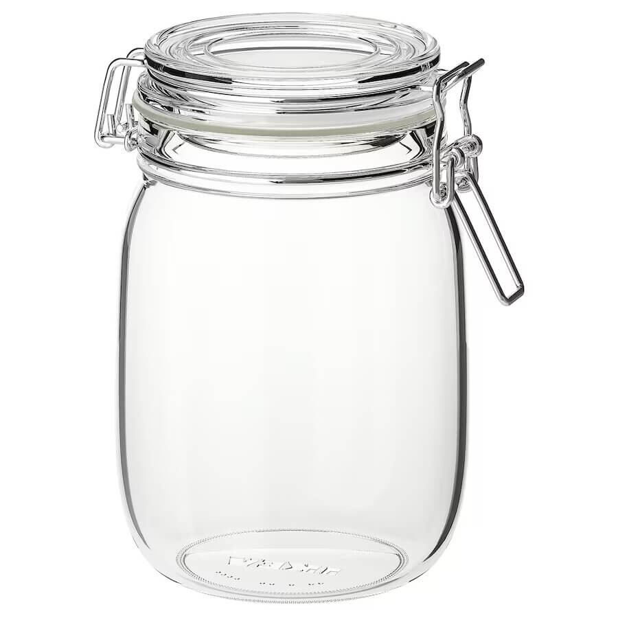 

Банка Ikea Glass With Lid 1 л