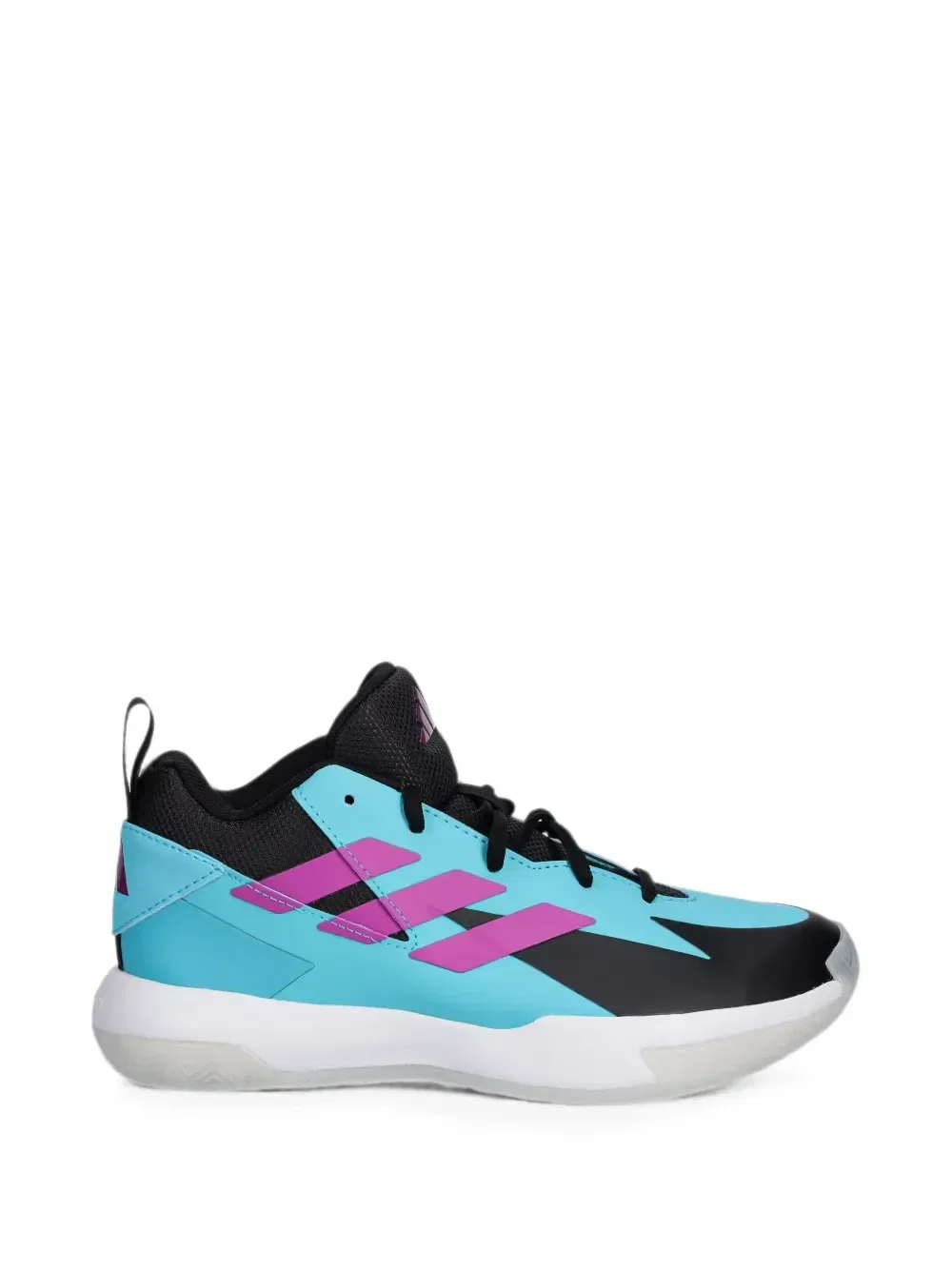 Баскетбольные кроссовки на шнуровке Cross 'Em Up Select Adidas Kids, синий — фото 2