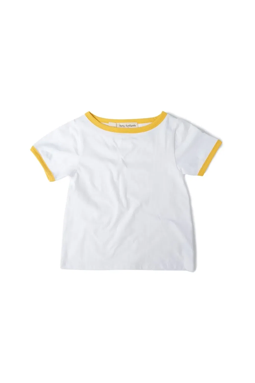 Детская футболка The Jack Tee Dotty Dungarees, Yellow