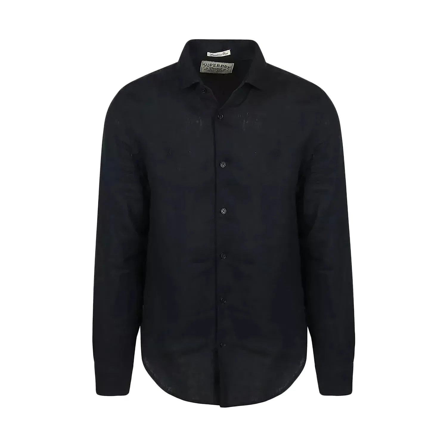 Мужская рубашка препи-оксфорд с длинным рукавом Superdry, Blue