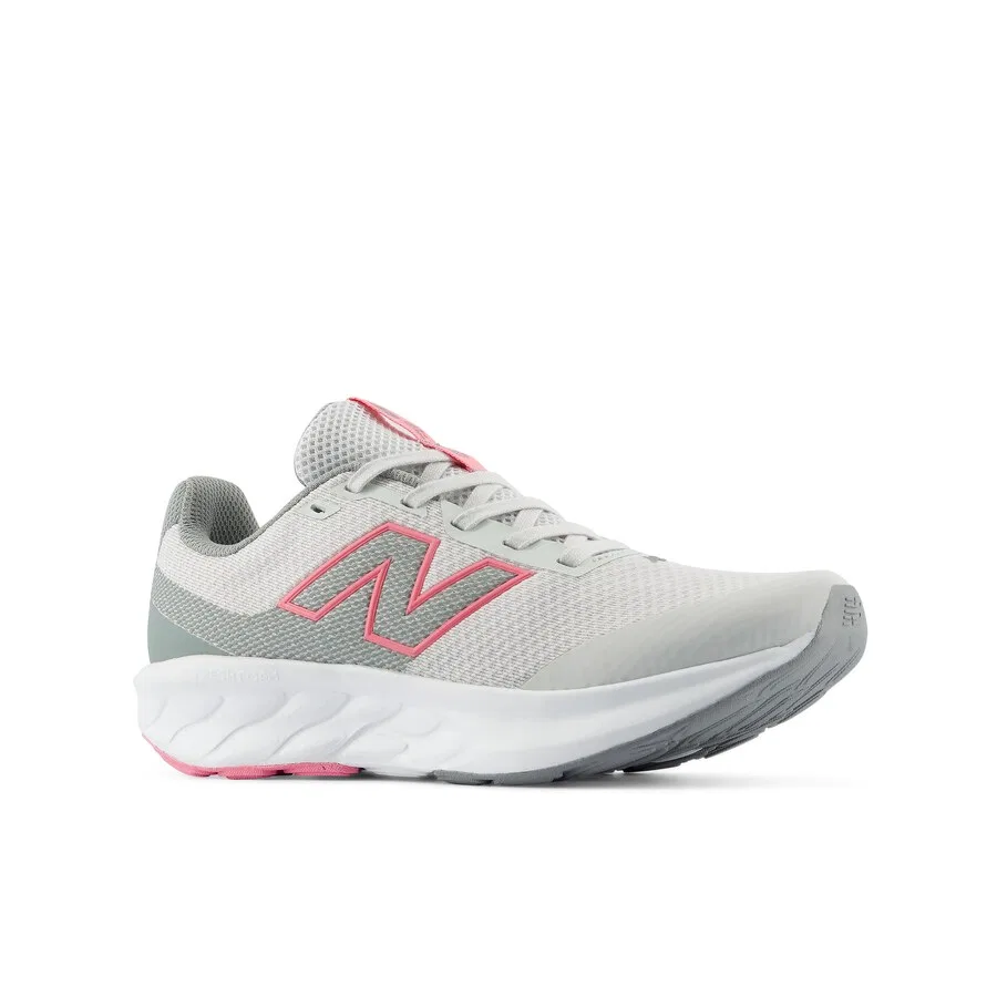 Спортивные кроссовки New Balance серого и светло-серого цвета — фото 4