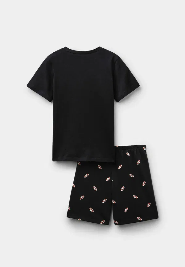 Пижама с принтом Hedgehog print Tezenis blue, синий — фото 2