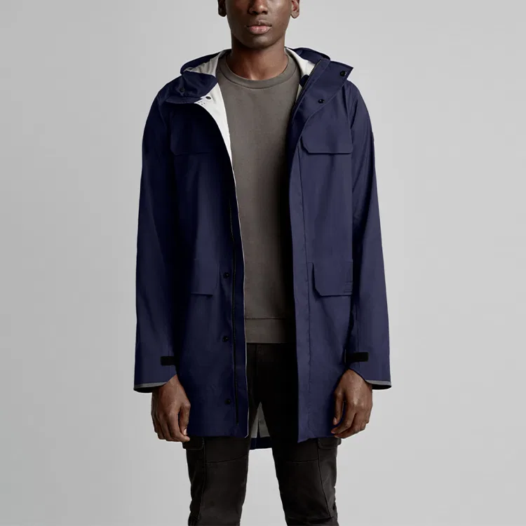 Мужская куртка с капюшоном Seawolf Canada Goose, Navy Blue — фото 3
