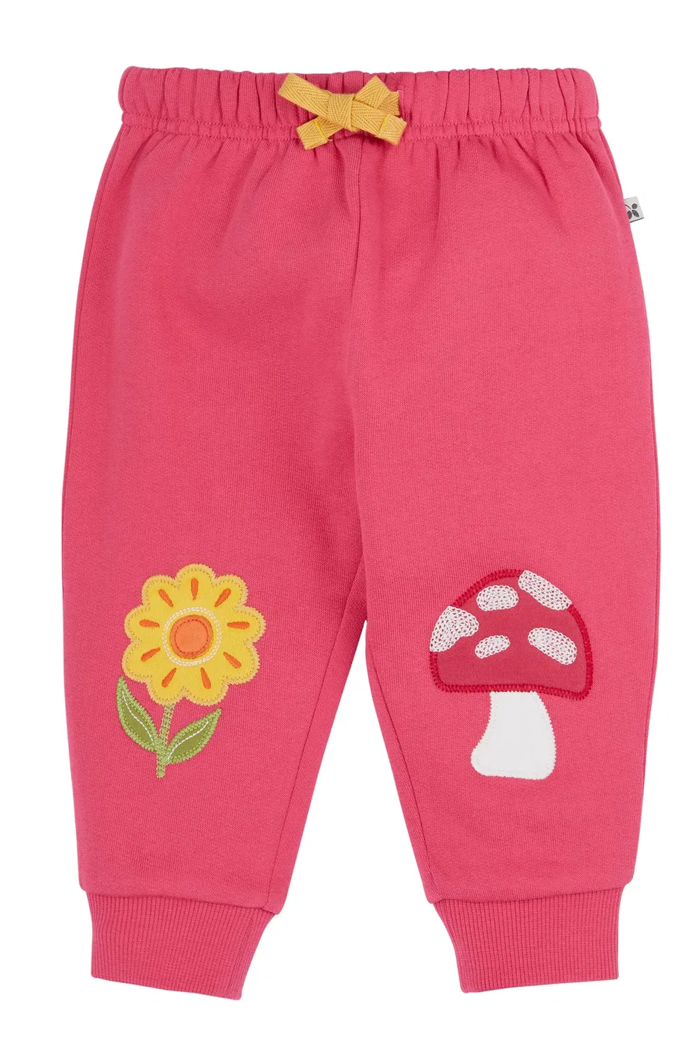 Детские джоггеры с персонажем Frugi, Pink