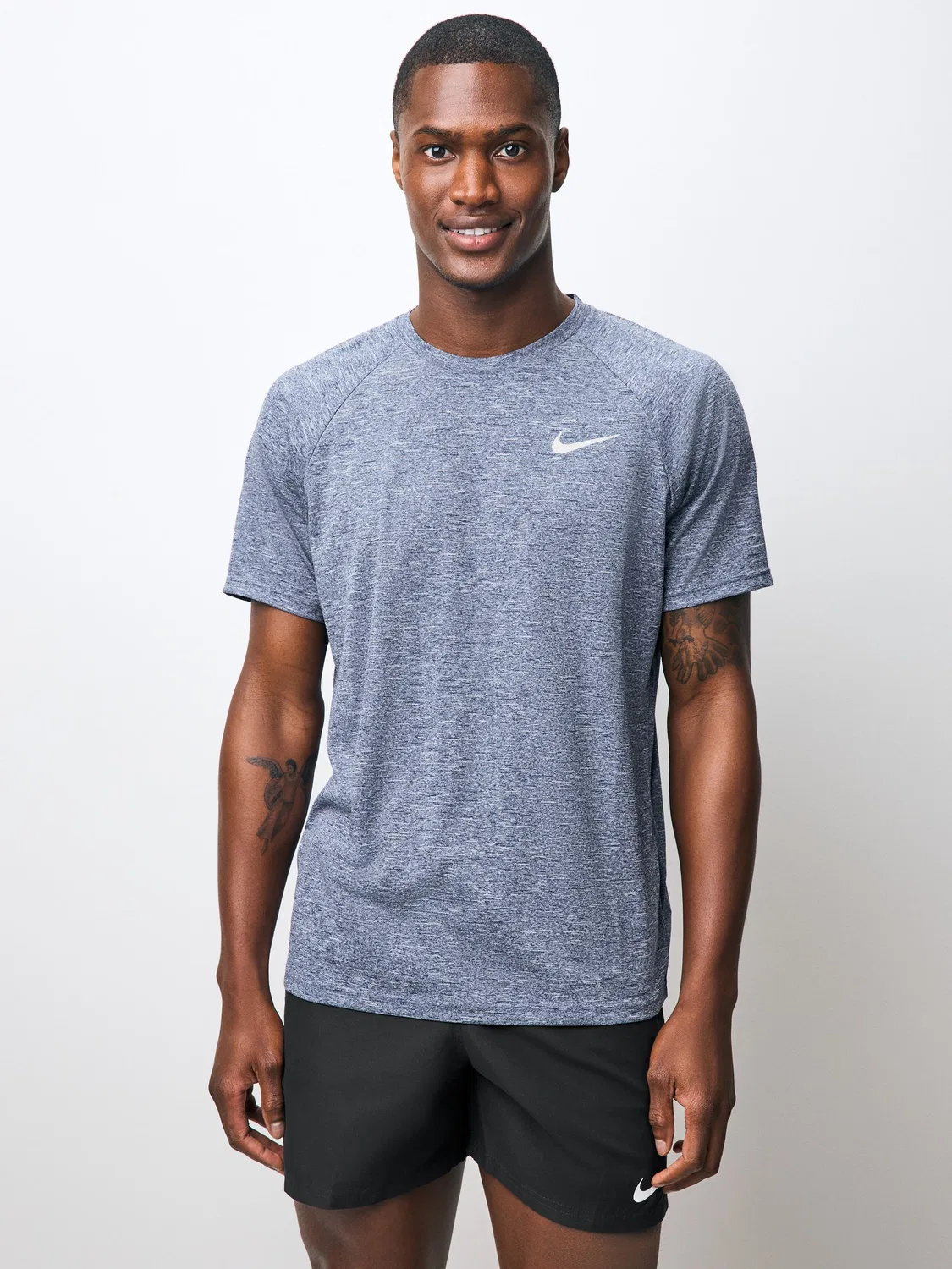 Рашгард с коротким рукавом Nike Hydroguard, Navy