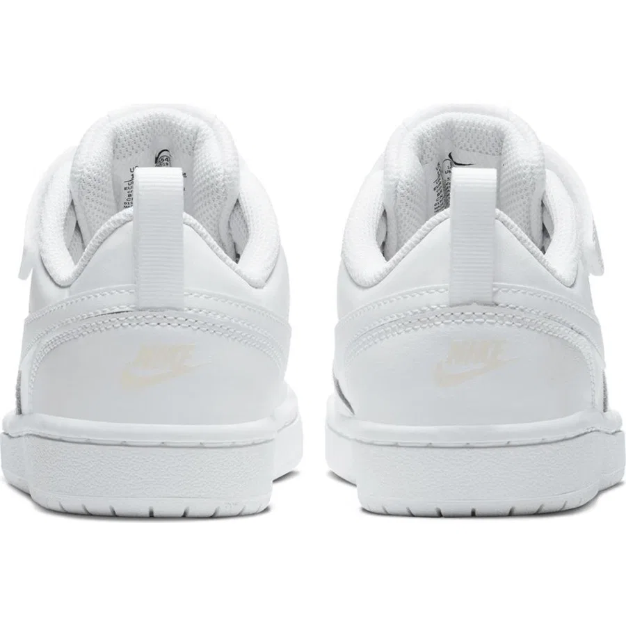 Кроссовки повседневные с кожаным верхом Court Borough Low 2 Nike, Белый — фото 4