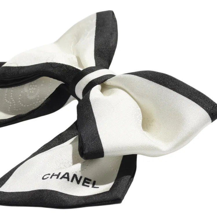 Женские заколки для волос CHANEL, Ivory/Black — фото 2