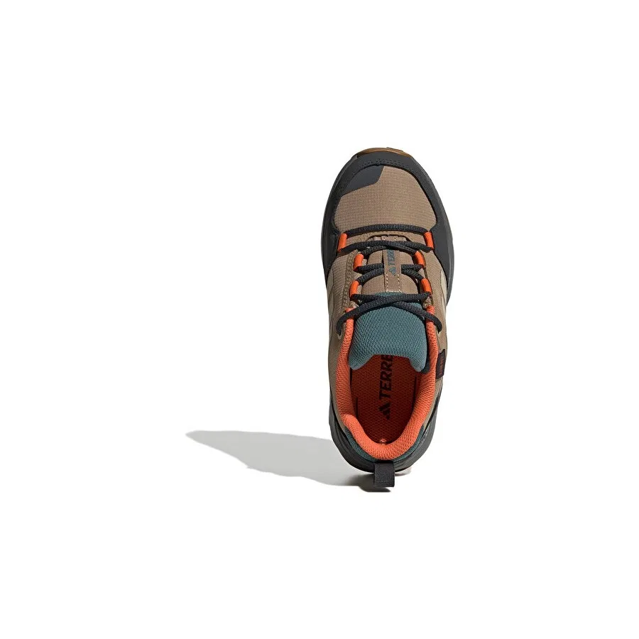 Детские кроссовки для outdoor с водозащитой Terrex AX4R R.rdy K JS2925 adidas, Коричневый — фото 4
