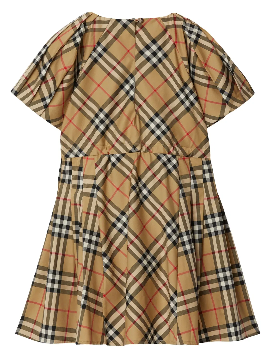 Мини-платье в нейтральных тонах Burberry, нейтральные — фото 2