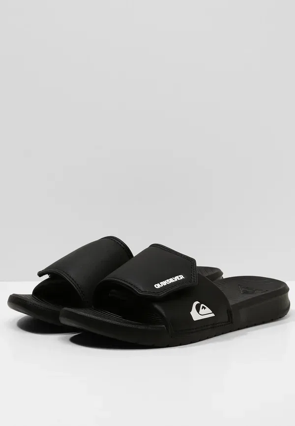 Мюли из синтетики Bright coast adjust Quiksilver, black/white/black, белый/черный — фото 3