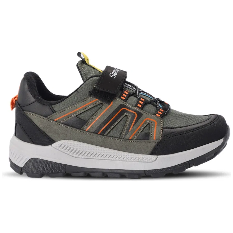 Кроссовки Slazenger KROSS KTN Unisex, Хаки/Оранжевый