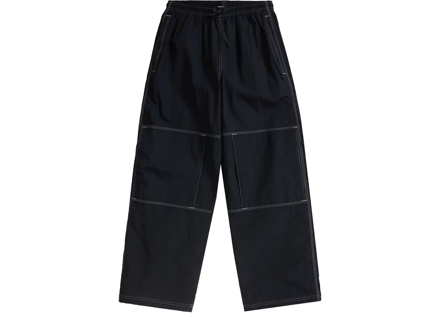 Мужские спортивные штаны с эластичным поясом Supreme Nike Pant, Black