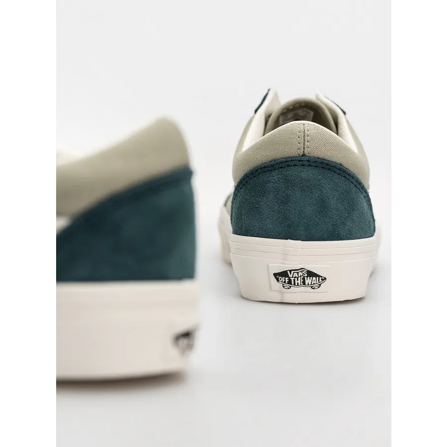 Кеды Old Skool Vans, Зелено-розовый — фото 3