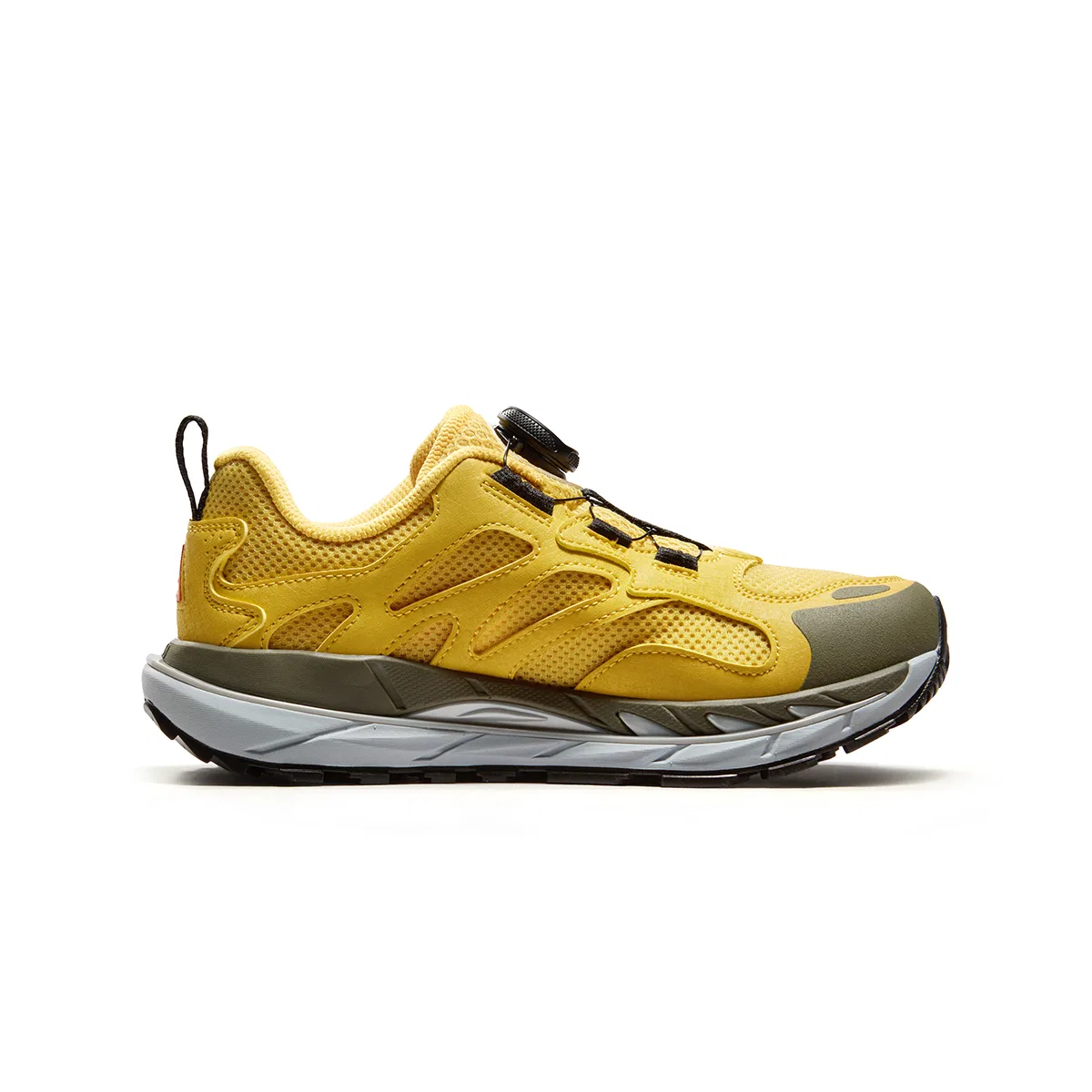 Детские кроссовки для активного отдыха Egg Yellow/Night Olive Green FILA KIDS — фото 3