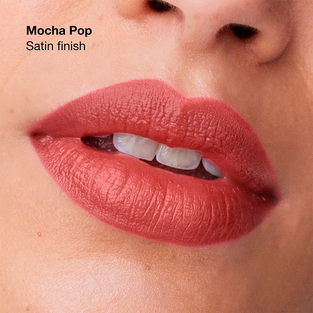 Помада Clinique POP LONGWEAR SATIN, Mocha Pop — фото 3