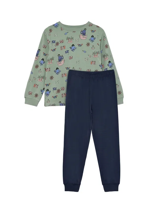 Пижама принт Long sleeve set all over print Minymo, pad