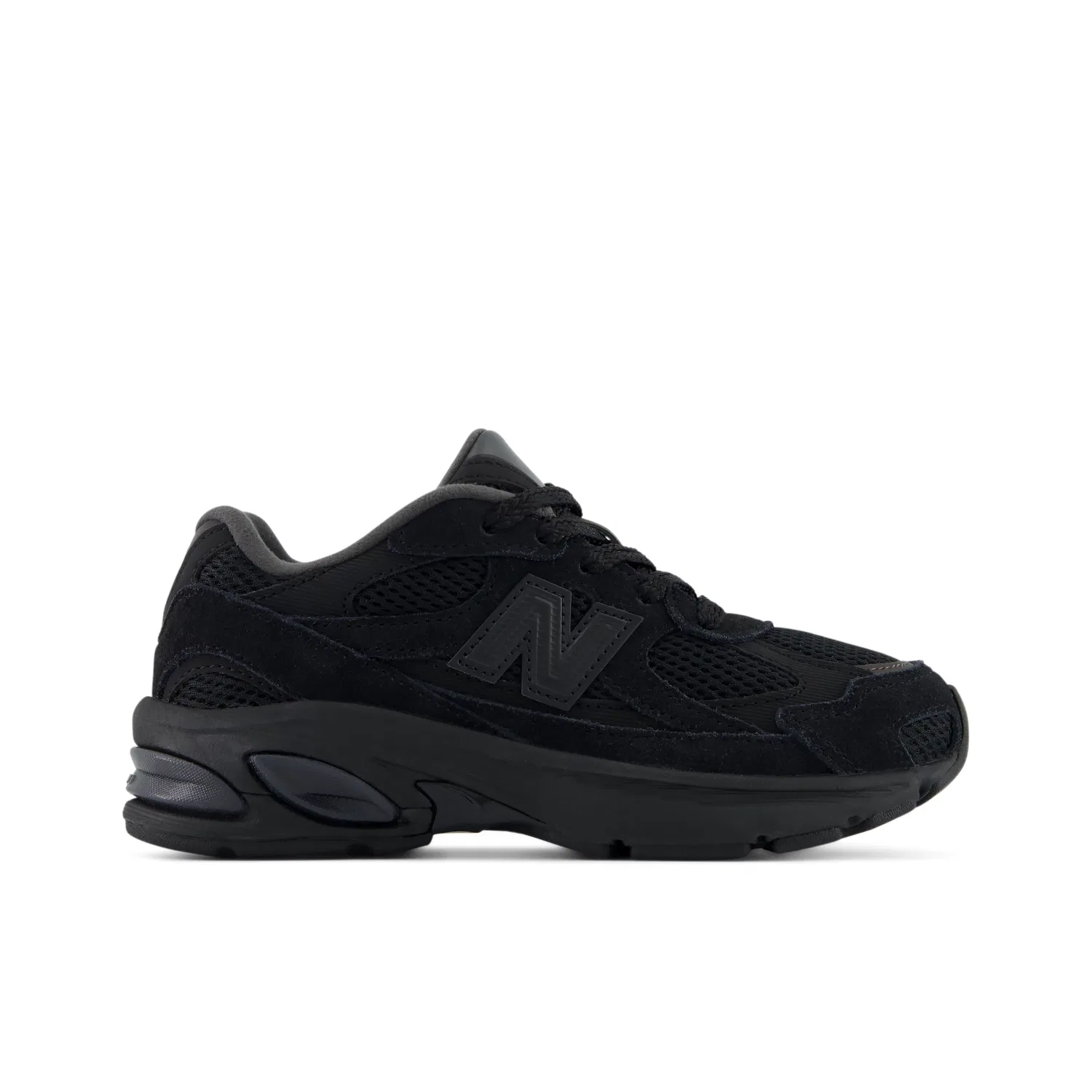 Детские кроссовки с шнуровкой 2010 Lace New Balance, Black