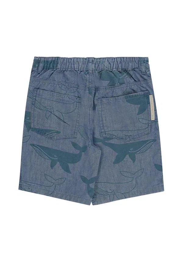 Шорты джинсовые с принтом, Denim shorts, Stella Mccartney Kids, Blu, синий — фото 2
