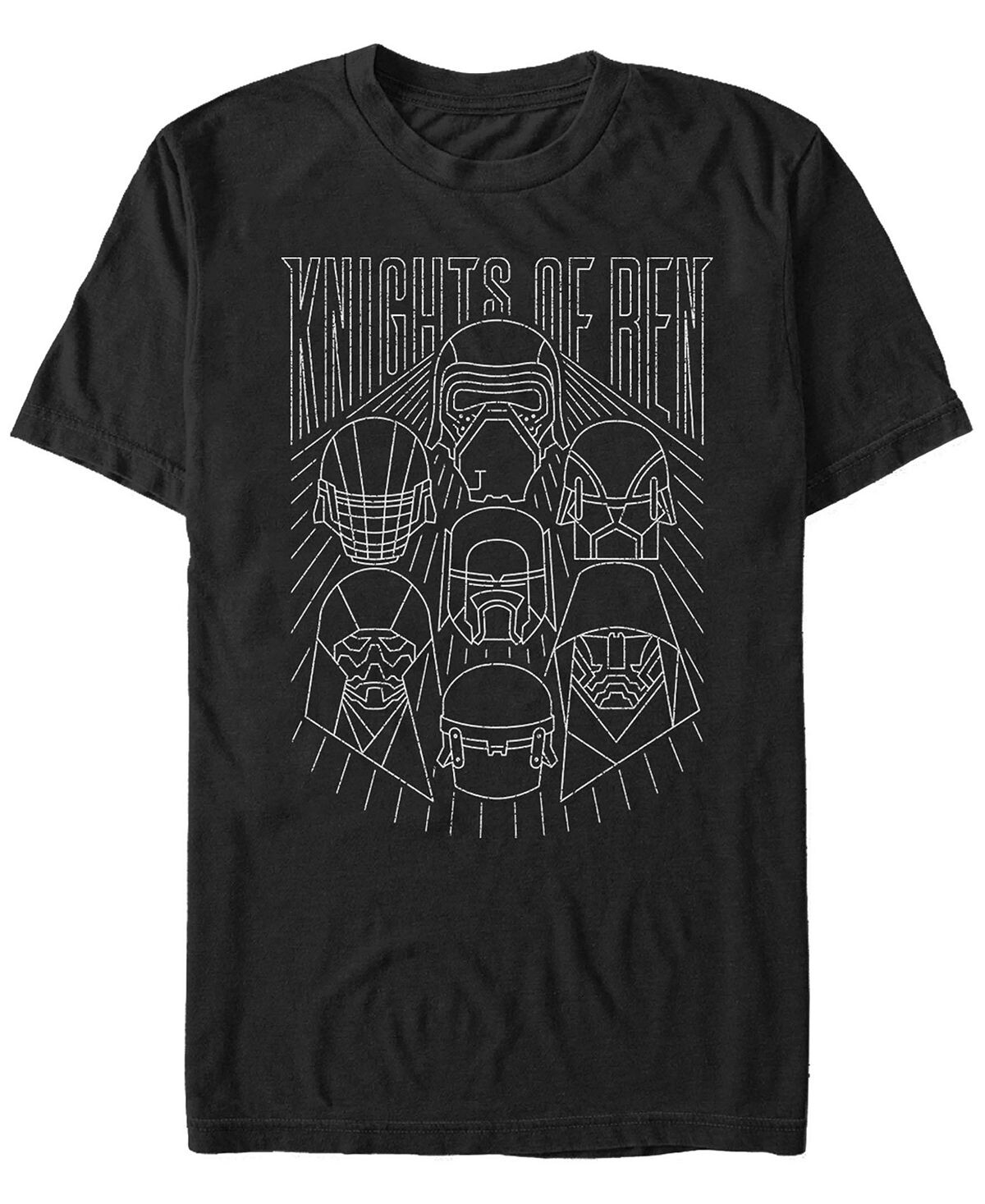 

Мужская футболка star wars episode ix knights of ren line art Fifth Sun, черный