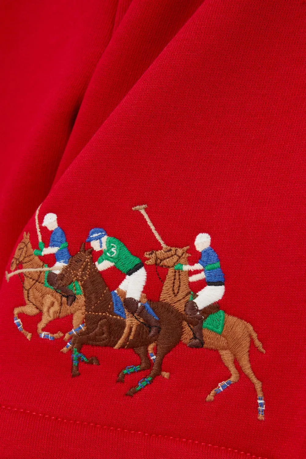 Шорты из футера с вышивкой Polo Ralph Lauren — фото 4