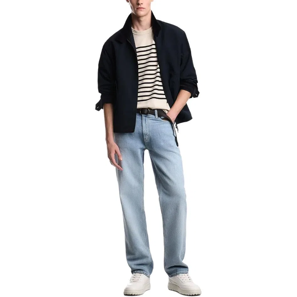 Мужские джинсы прямого кроя скинни Emporio Armani, Blue — фото 3