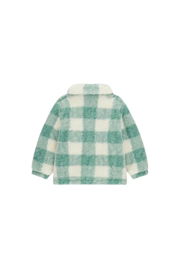 Детское пальто для девочек с принтом Fake Fur Jacket Guess, Multicolor — фото 2