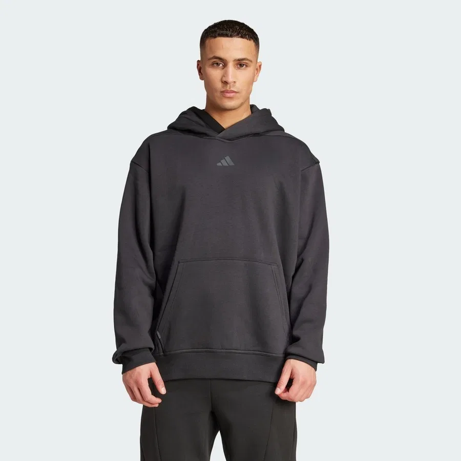 Худи оверсайз с капюшоном Performance JZ6248 Primelift Workout Oversize Hoodie adidas, Черный