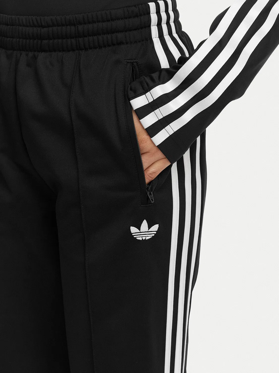 Женские спортивные штаны стандартного кроя Firebird Classic Adidas, черный — фото 4