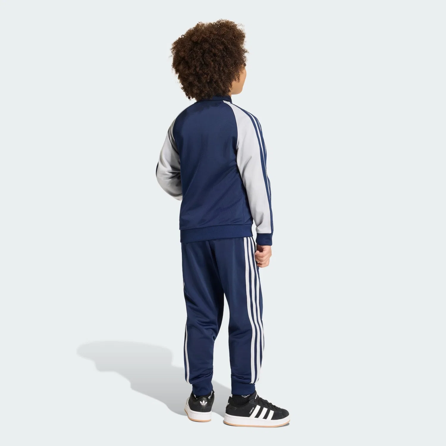 Спортивный костюм Adidas Originals SST темно-синего цвета — фото 2