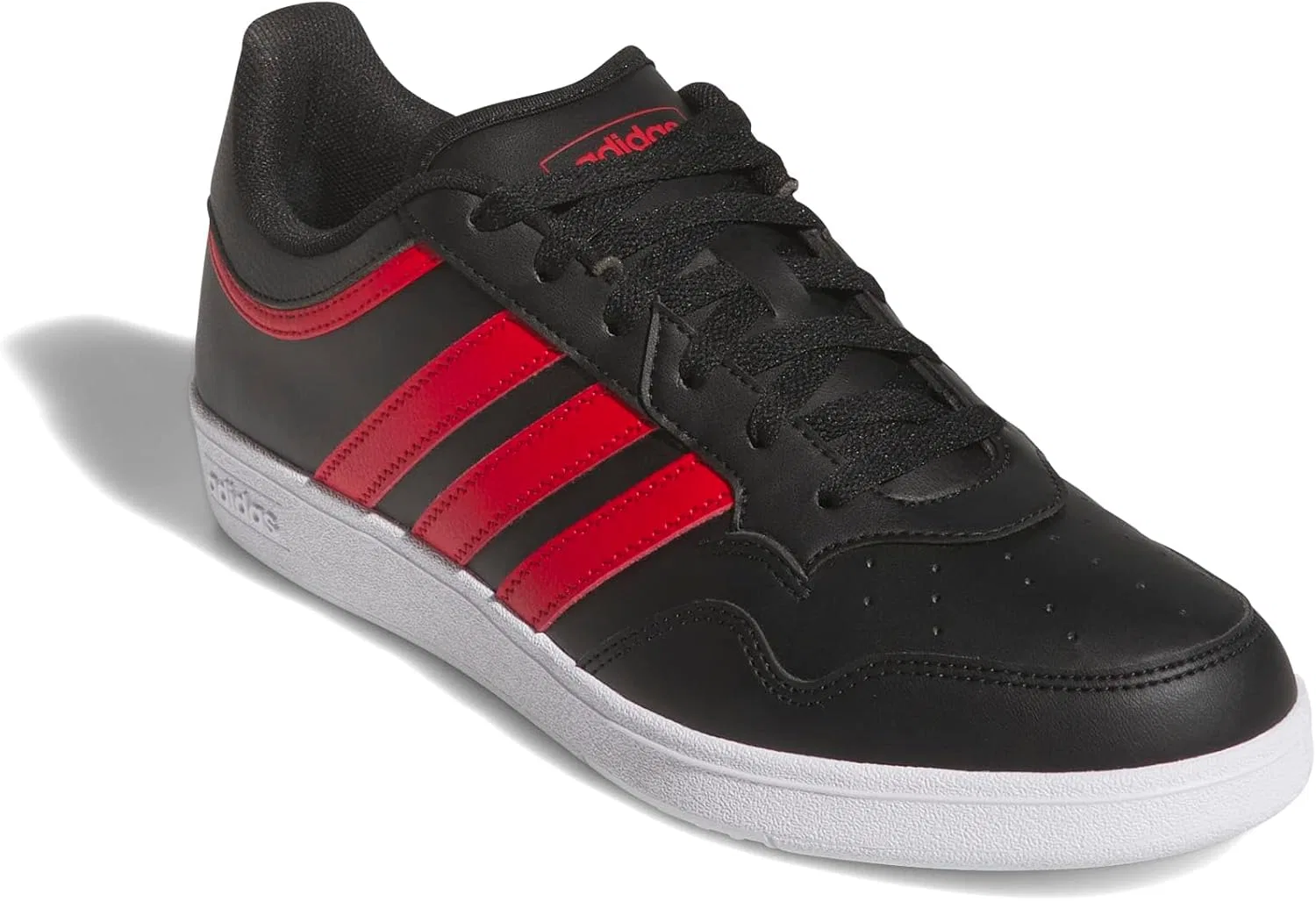 Женские баскетбольные кроссовки Adidas Hoops 4.0, Core Black Team Power Red 2 Ftwr White — фото 3