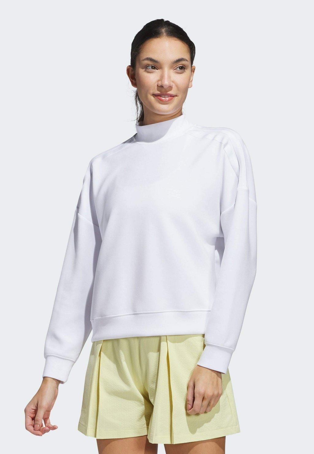 

Толстовка BEYOND SPACER MOCK LAYER Adidas Performance, белый