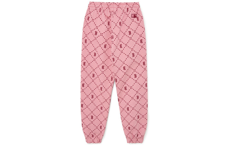 MLB KIDS Детские вязаные спортивные штаны Peach Pink — фото 3