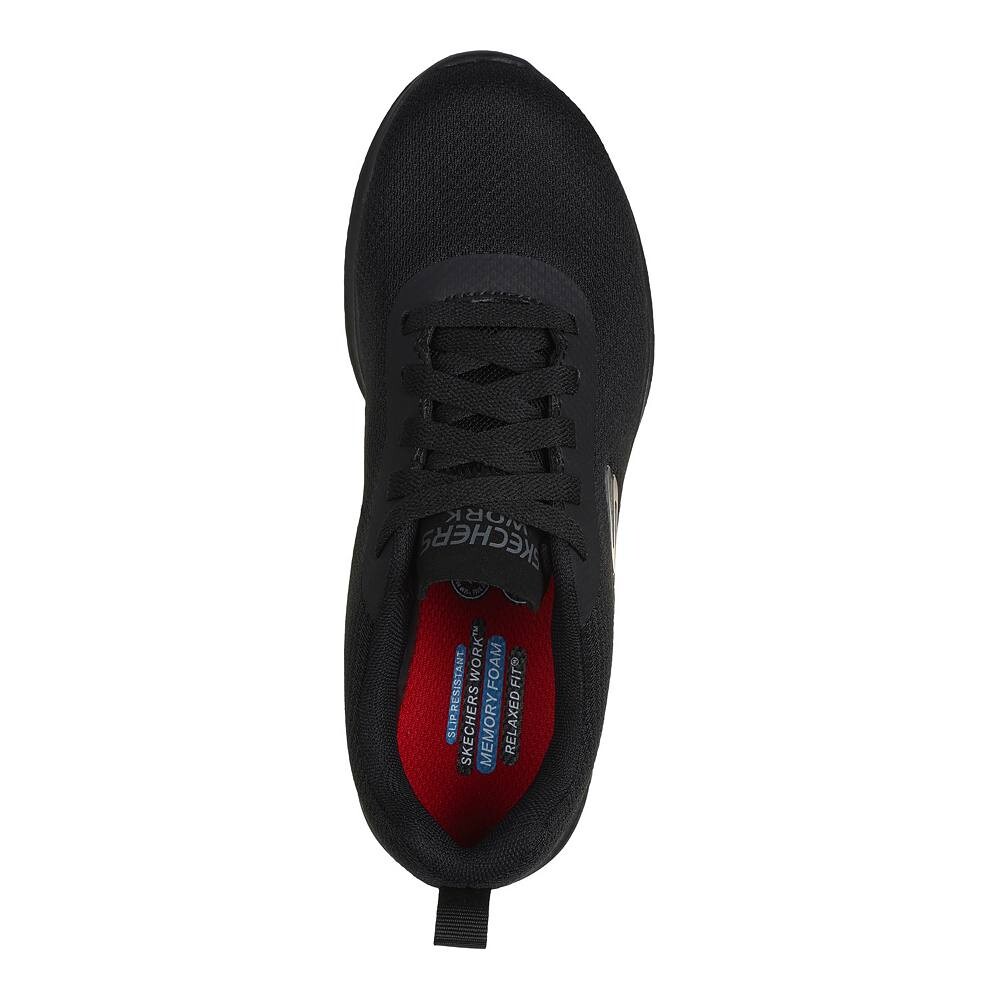 Женские туфли Skechers Work Relaxed Fit Ultra Flex 3.0 SR Jinie, черный — фото 4