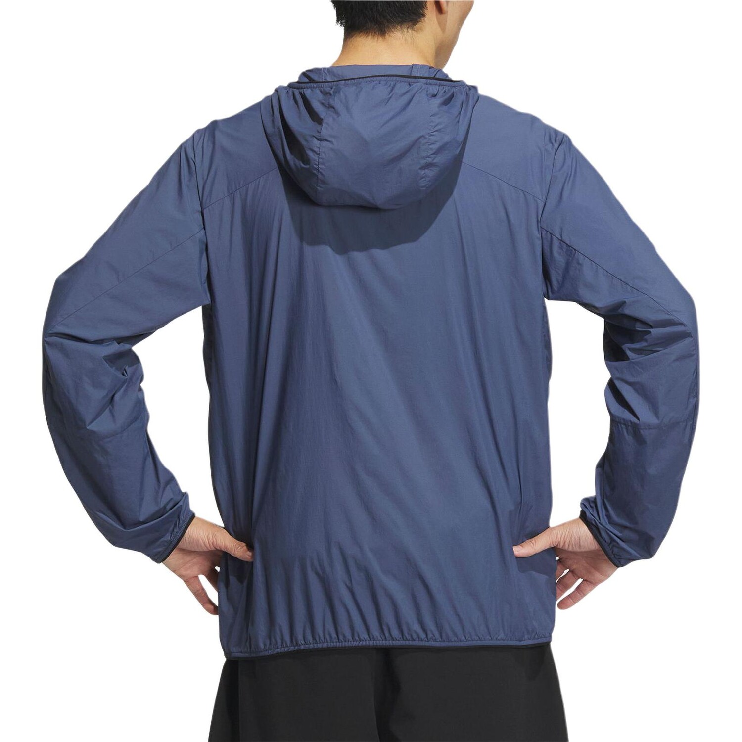 Куртка-ветровка Adidas Terrex Sun-protection, серый/синий — фото 3