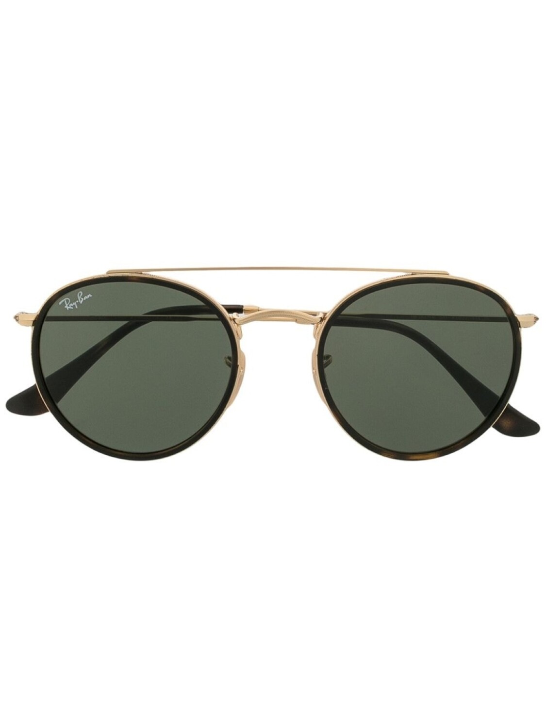 

Ray-Ban солнцезащитные очки в круглой оправе, черный