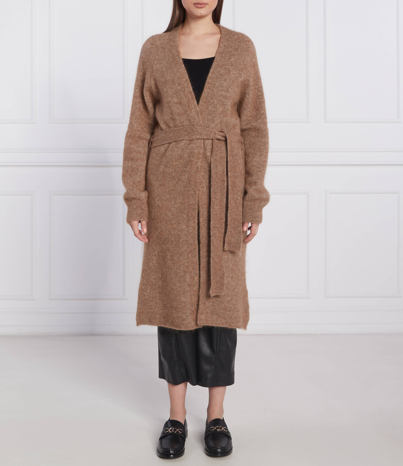 

Свитер Marella fiordi regular fit, коричневый