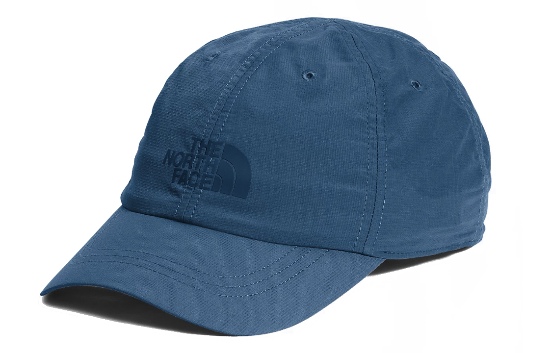 

Бейсболка из полиэстера унисекс синяя THE NORTH FACE