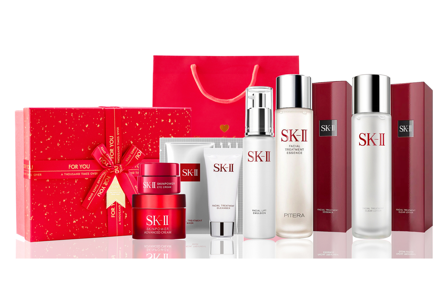 Набор для ухода за кожей SK-II включающий эссенция Fairy 230 мл + прозрачный лосьон 230 мл + лосьон для кожи 100 г — фото 3