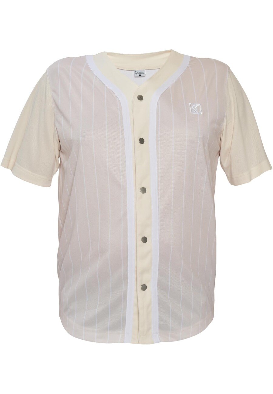 

Повседневная рубашка Karl Kani Regular fit Button Up Shirt, белый