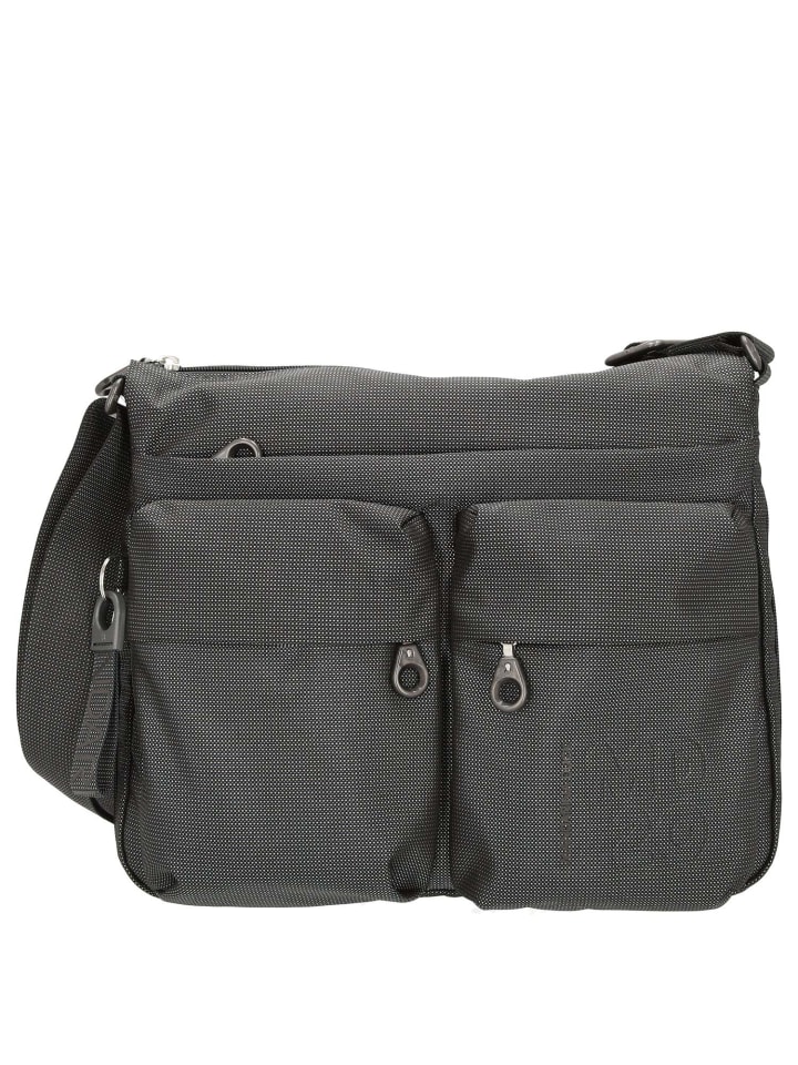 

Mandarina Duck MD20 - Наплечная сумка 30 см (скарабей) из стали