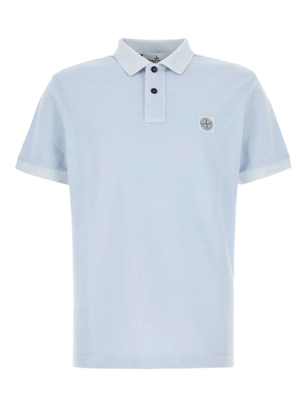 

Рубашка поло с логотипом Compass Stone Island, синий