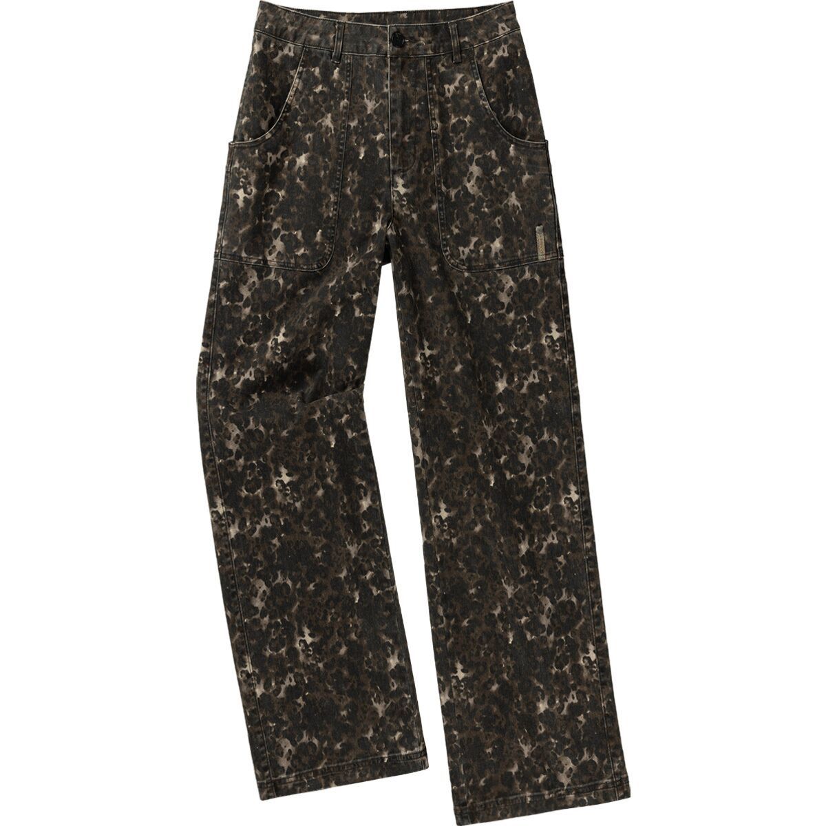 

Широкие брюки Venture Backcountry, цвет leoportise
