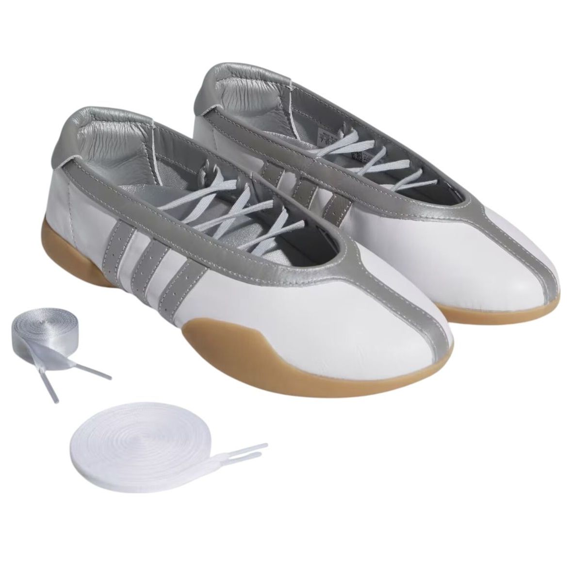 Кроссовки (WMNS) adidas Taekwondo Mei Shoes 'Silver Metallic' — фото 3