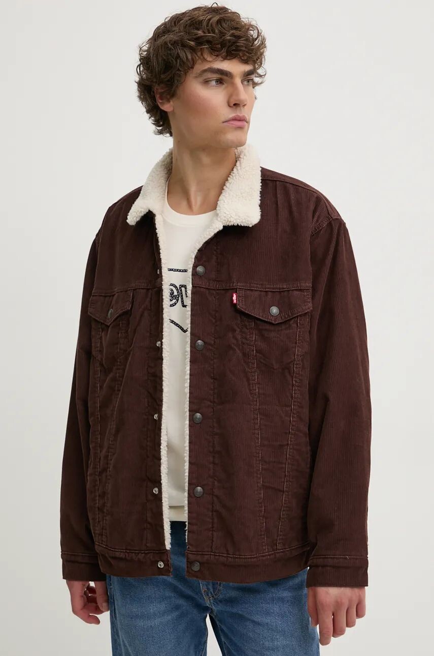 

Вельветовая куртка Levi's, коричневый