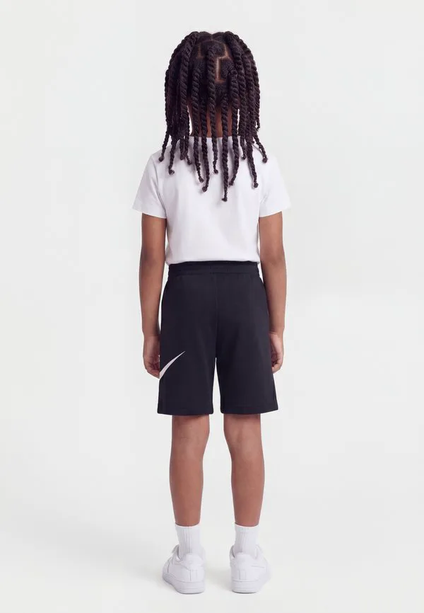 Унисекс спортивные штаны short brand Nike Sportswear, Black/White — фото 2