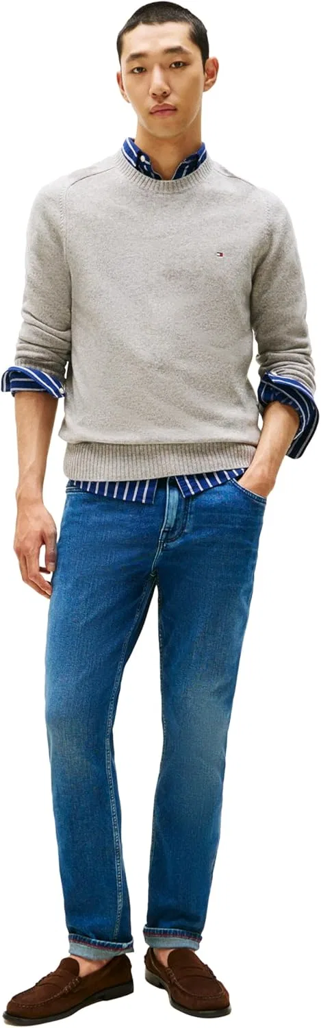 Свитер-пуловер Tommy Hilfiger из кашемира, светло-серый — фото 3