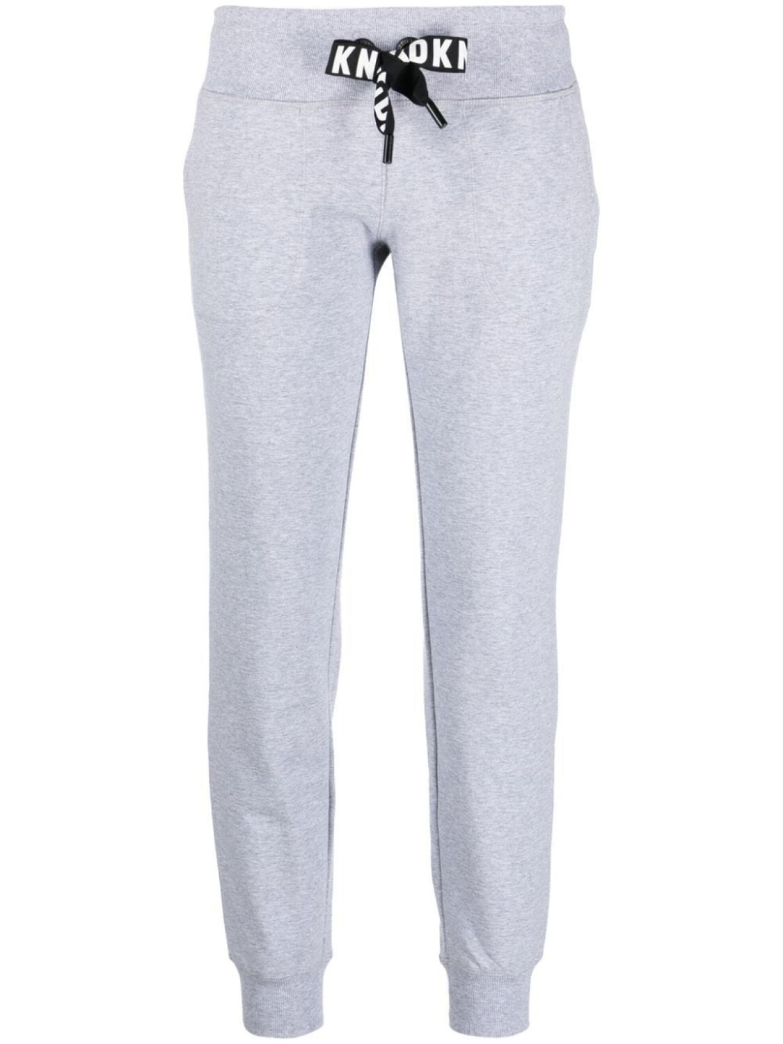

DKNY спортивные брюки с кулиской и логотипом, серый