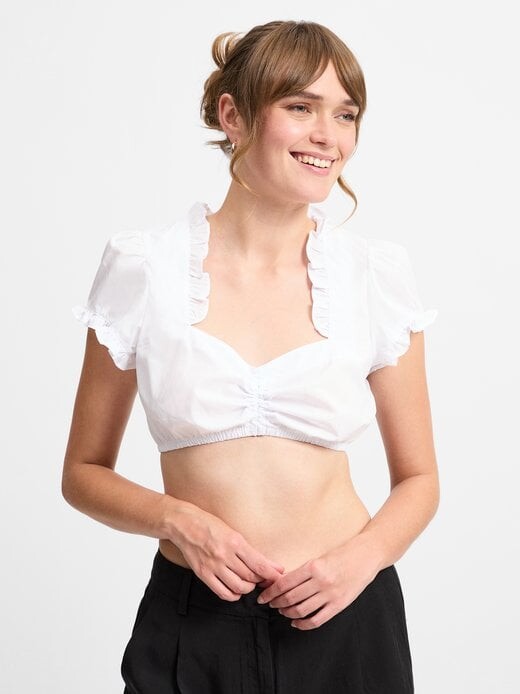 

Блузка «дирндль» Krüger Dirndl, белый